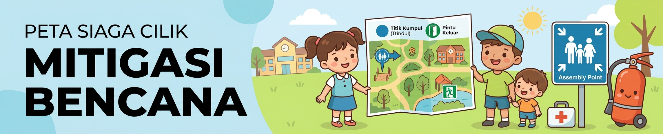 Banner Peta Konsep - PETA SIAGA CILIK